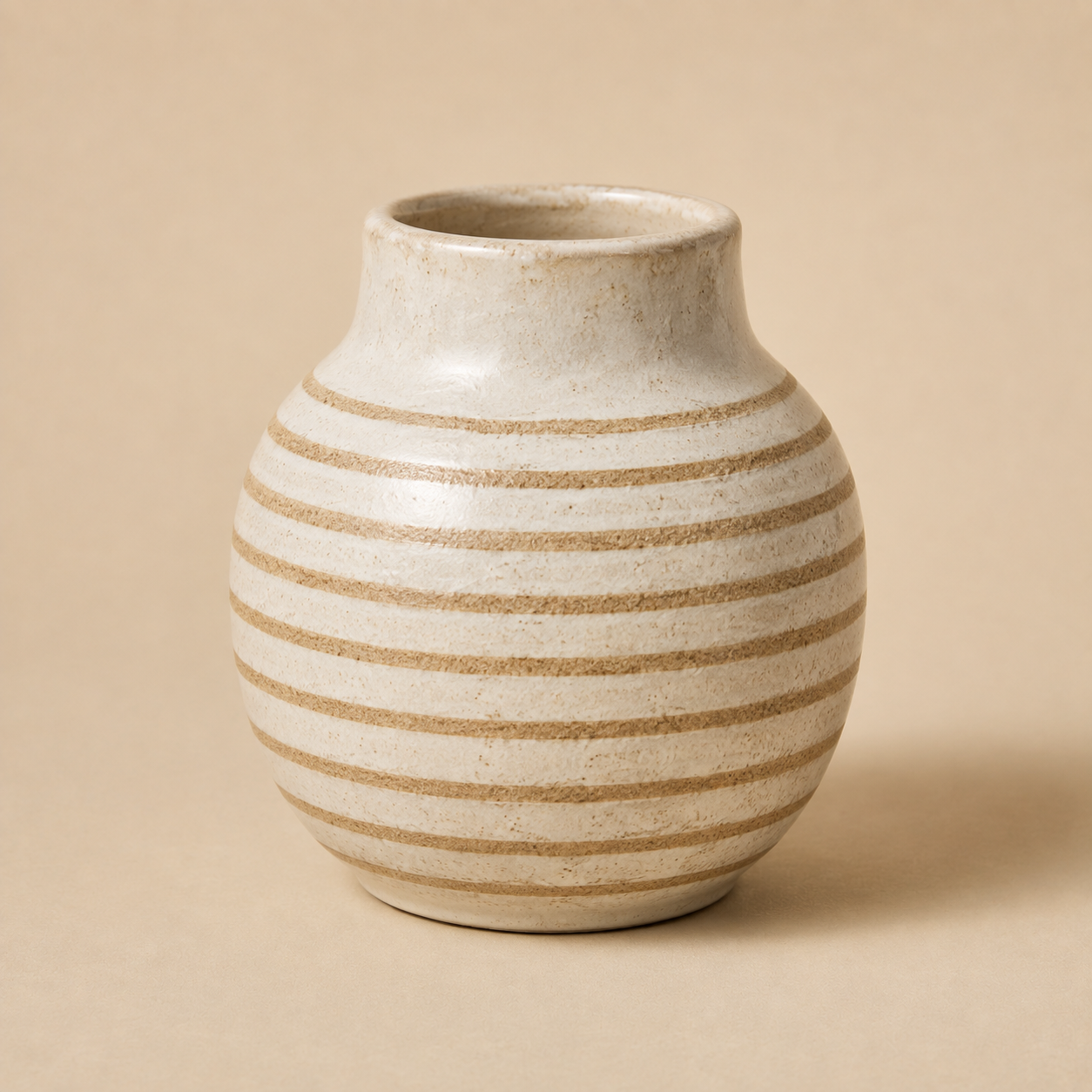 cv-dec-002 Artisan Handcrafted Terracotta Vase - Image 1